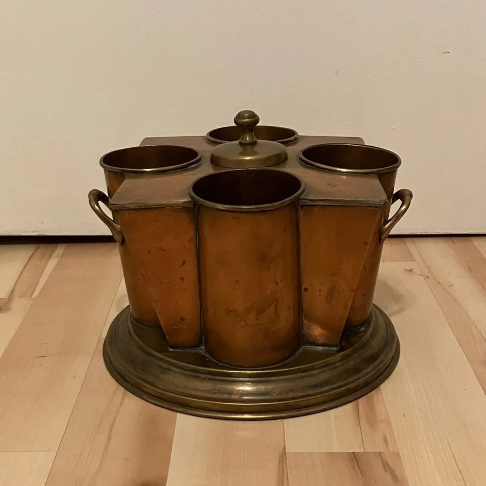 Vintage Copper Wine Cooler